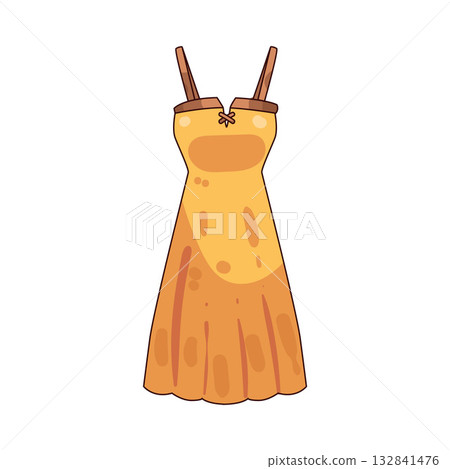 illustration of Dress 132841476