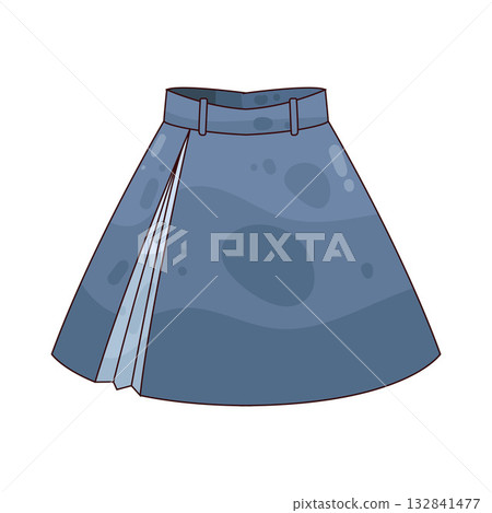 illustration of Skirt illustration of Skirt 132841477