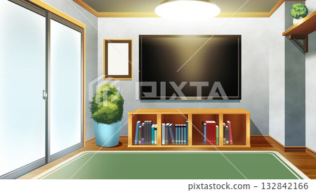 附電視的一室公寓 附電視的一室公寓 132842166