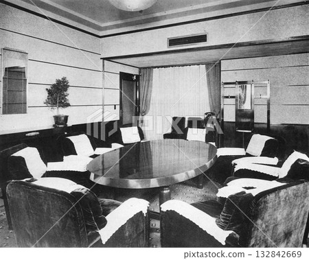 Prewar and wartime architecture, modern architecture, Showa-era reception rooms 132842669