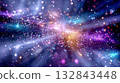 Fantastic sparkle abstract background 132843448