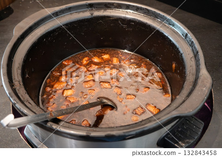 紅燒豬肉飯台式肉so蒲燒飯風扇 132843458