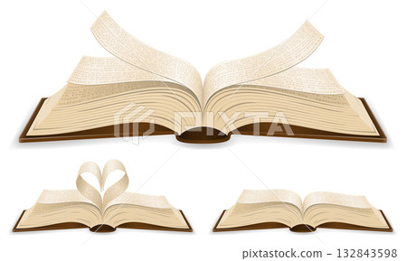 retro open book with pages cartoon stock vector illustration retro open book with pages cartoon stock vector illustration 132843598