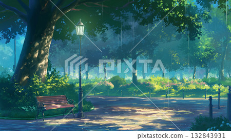 Park, anime style Park, anime style 132843931
