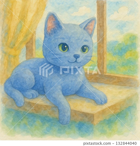 窗邊的貓 132844040