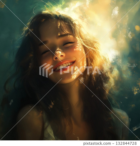 Beautiful woman  132844728