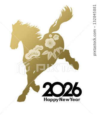 2026年新年賀卡 132845881