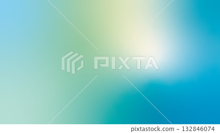 Blue and green gradient background design 132846074