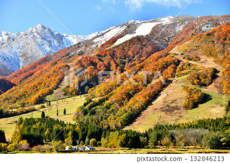 白馬五龍滑雪場景色（長野縣白馬村）[2025年11月] 132846213