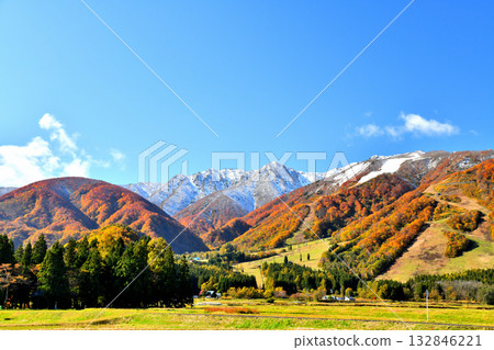 白馬五龍滑雪場景色（長野縣白馬村）[2025年11月] 132846221