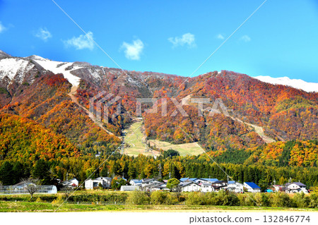 白馬五龍滑雪場景色（長野縣白馬村）[2025年11月] 132846774