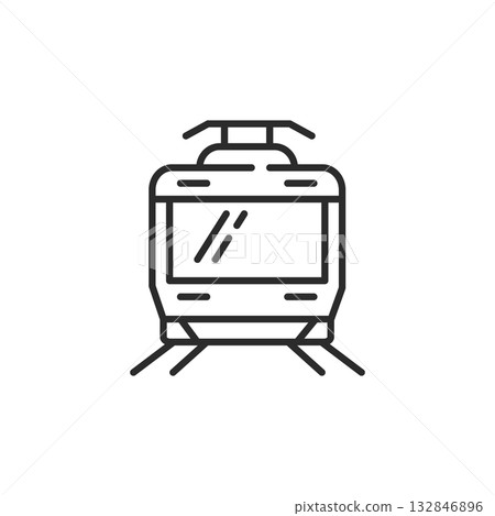 Tram Icon Tram Icon 132846896