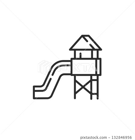 Slide Tower Icon 132846956