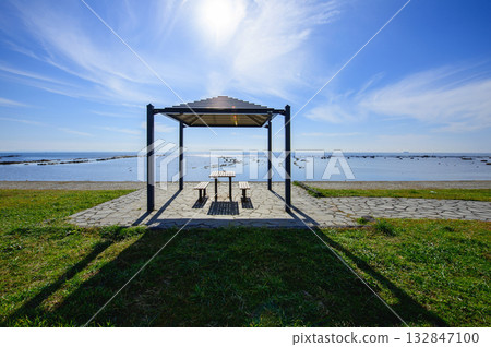 Oga Peninsula, Unosaki Beach, one of Japan's 100 best beaches, Akita Prefecture Oga Peninsula, Unosaki Beach, one of Japan's 100 best beaches, Akita Prefecture 132847100
