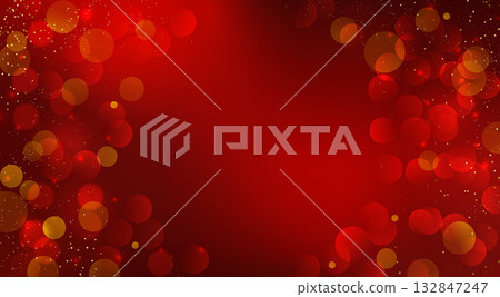 Shiny Festive Background. Abstract Red Gold Glitter Background. Bokeh and Confetti Design Element for Merry Christmas and Happy New Year Banner, Poster, Website Congratulations. Holiday Party BG. Shiny Festive Background. Abstract Red Gold Glitter Background. Bokeh and Confetti Design Element for Merry Christmas and Happy New Year Banner, Poster, Website Congratulations. Holiday Party BG. 132847247