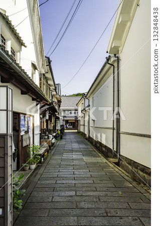 Taketa Townscape: Yawatagawa Yokocho, Taketa City, Oita Prefecture Taketa Townscape: Yawatagawa Yokocho, Taketa City, Oita Prefecture 132848438