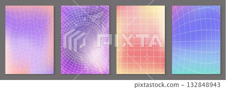 Y2k abstract gradient backgrounds 132848943