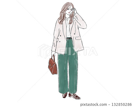 時尚女性 時尚女性 132850286