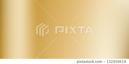 Gold brass texture, vector golden gradient. Yellow metal gradation, luxury backdrop. Shiny steel surface, polished color sheet 132850619