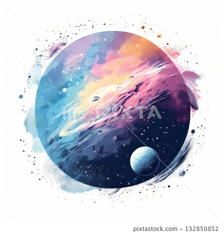an AI Image Generator, Dynamic Abstract Painting Depicting Energy Through an AI Image Generator, Dynamic Abstract Painting Depicting Energy Through 132850852