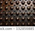 an AI Image Generator, Rusty Studded Surface, Texture, Pattern and History Closeup in Detail 132850885