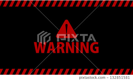 警告 危險 警告 圖片標題 16:9 尺寸 132851581