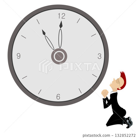 businessman, time, clock 132852272