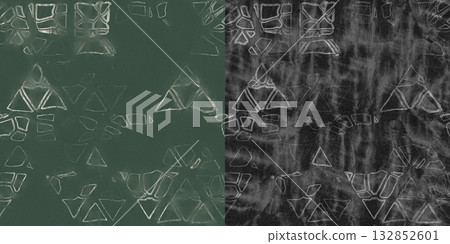 Abstract stone or concrete wall pattern. Wall background via an alpha channel. 132852601