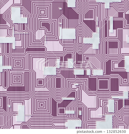 Abstract seamless pattern of glowing circuit board lines. Abstract seamless pattern of glowing circuit board lines. 132852630