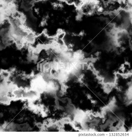 Seamless pattern of fluffy white clouds on sky background. Seamless pattern of fluffy white clouds on sky background. 132852634