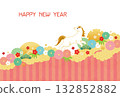 Year of the Horse - New Year's Card Template - Ke2-2 132852882