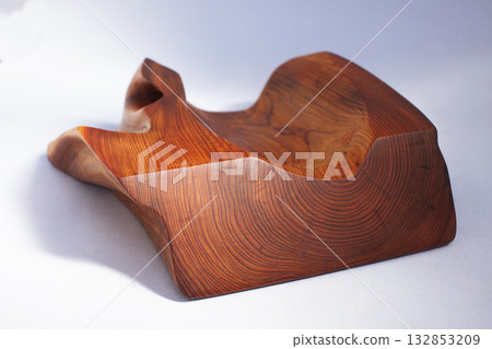 wooden kitchen ware on white background isolated wooden kitchen ware on white background isolated 132853209