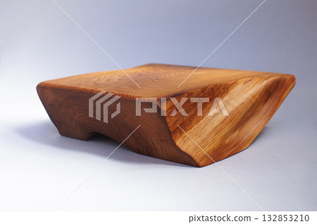 wooden kitchen ware on white background isolated wooden kitchen ware on white background isolated 132853210