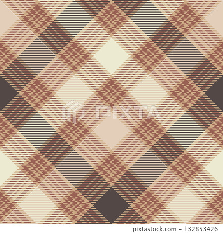 Plaid seamless vector gingham pattern. 132853426