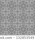 Abstract seamless pattern with geometric shapes. 132853549