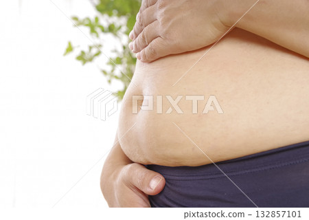 Women who are concerned about their belly fat and subcutaneous fat 132857101