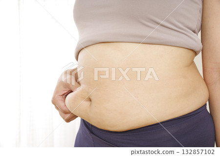 Women who are concerned about their belly fat and subcutaneous fat 132857102