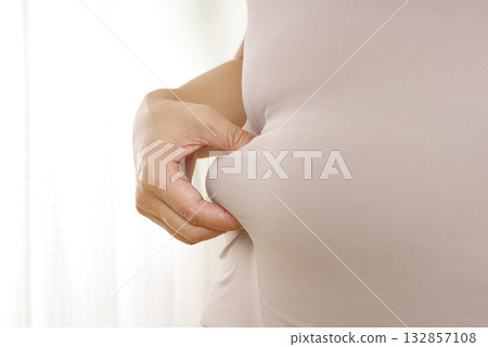 Women who are concerned about their belly fat and subcutaneous fat 132857108