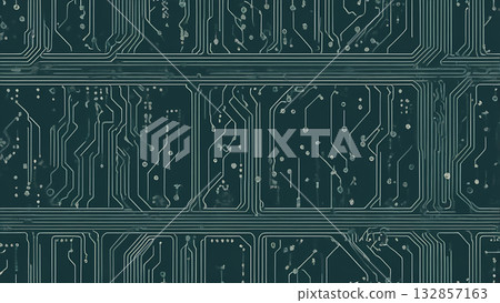 Measured Trace Spacing for Seamless Circuit Pattern 132857163