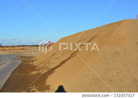 Scenery of civil engineering site Scenery of civil engineering site 132857327