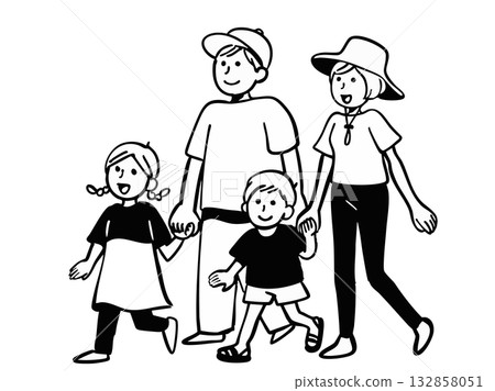 薩默一家四口 132858051