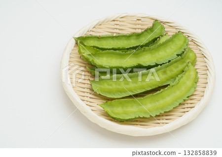 Winged beans and cucumber beans 132858839
