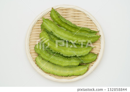 Winged beans and cucumber beans 132858844