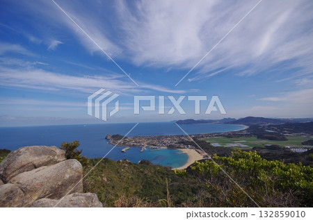 Itoshima - Keya no Omon Gate from the Tateishiyama Ridge Trail 132859010