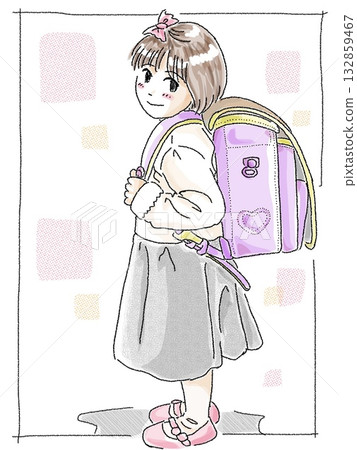 我女兒的書包(彩色的) 我女兒的書包(彩色的) 132859467