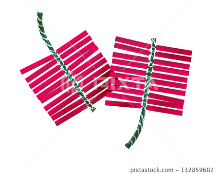 手繪鞭炮插圖 132859682