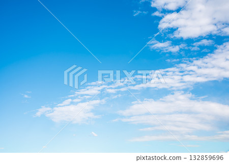 Blue sky and white clouds 132859696