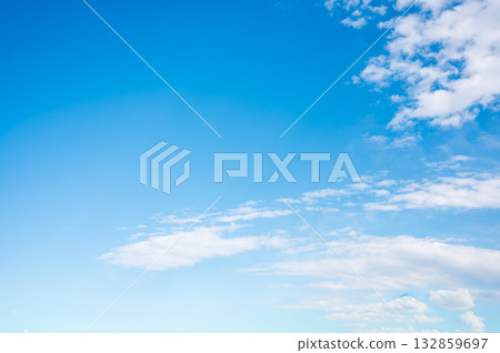 Blue sky and white clouds 132859697