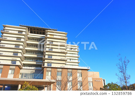 Scenery of public Nishichita General Hospital, Tokai City, Aichi Prefecture Scenery of public Nishichita General Hospital, Tokai City, Aichi Prefecture 132859786