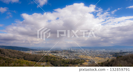 大阪府高槻市的景色 大阪府高槻市的景色 132859791